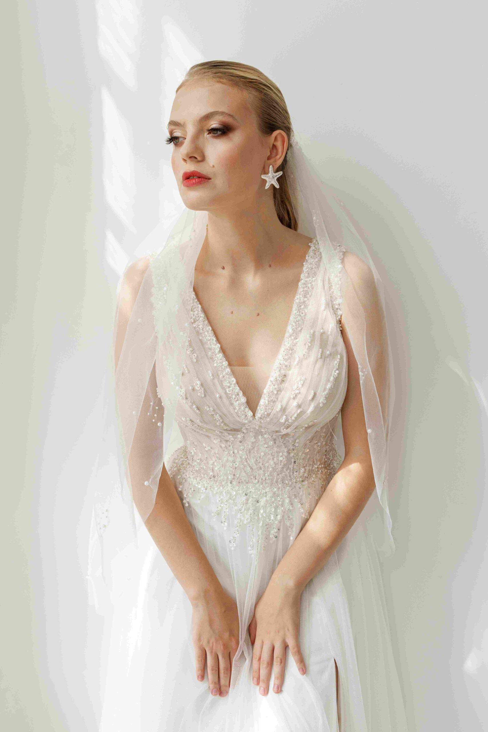 Brautkleid Glitzer